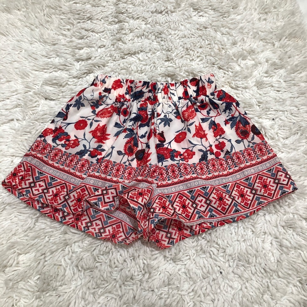 XHILARATION - Flare stretch shorts
